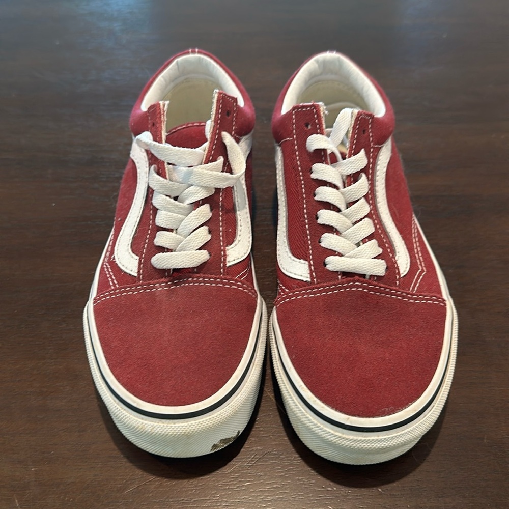 Vans Old Skool Shoe Womens 6 - Port Royale/True White